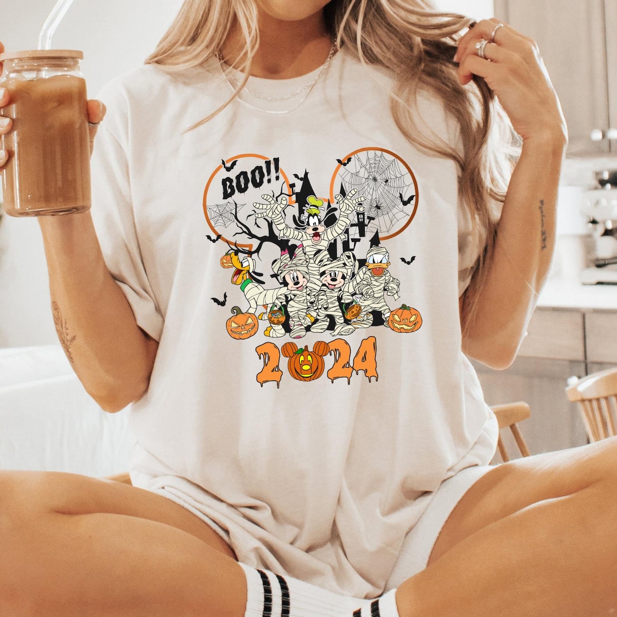 Mickey Boo Halloween Shirt 1 1