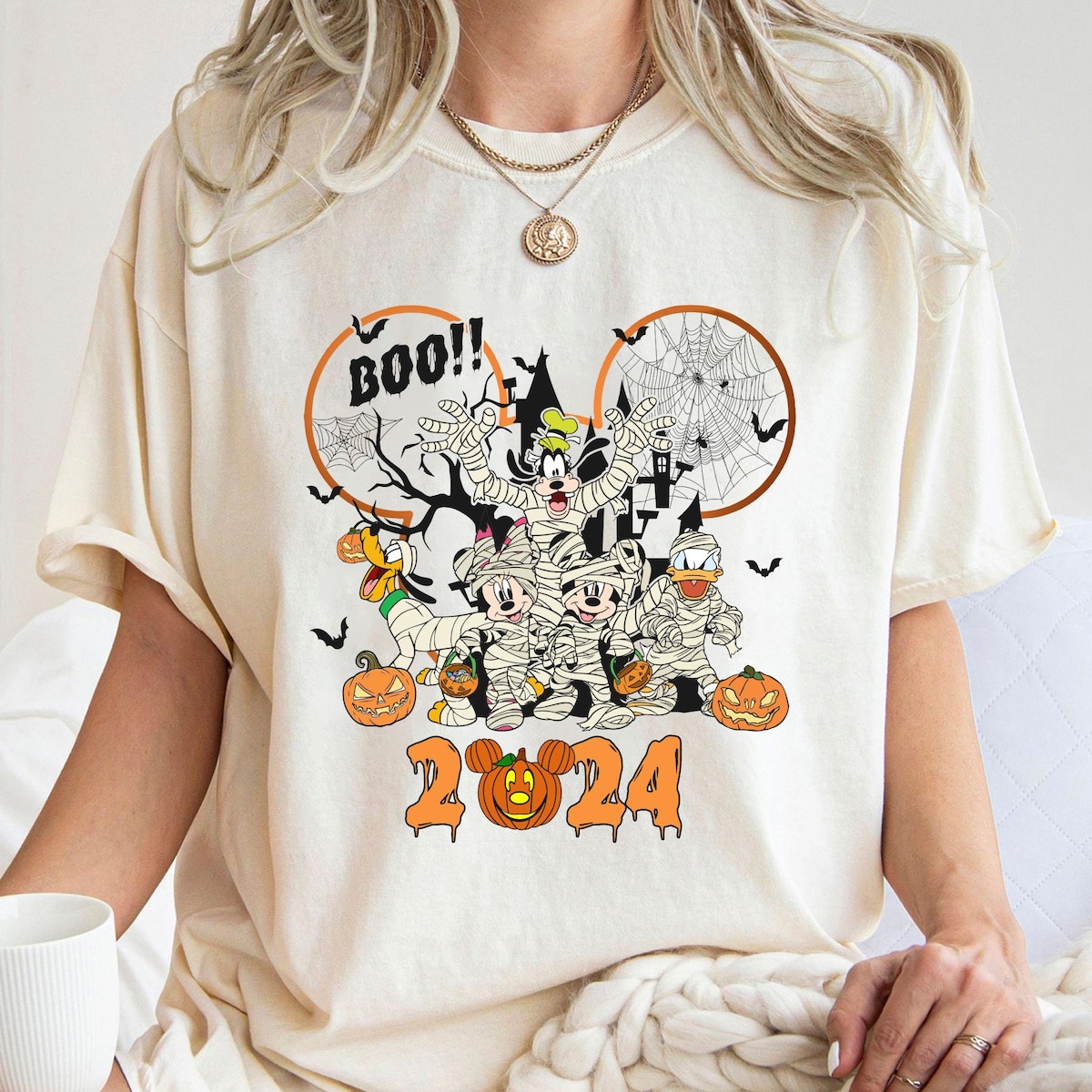 Mickey Boo Halloween Shirt 2 1