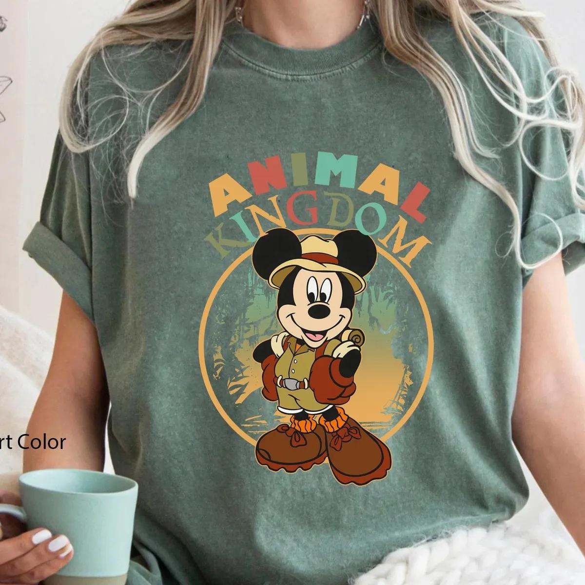 Mickey Friends Animal Kingdom Team Matching Shirt 3