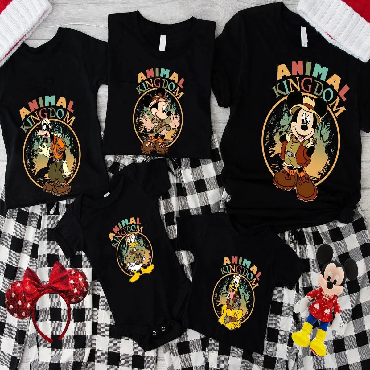 Mickey Friends Animal Kingdom Team Matching Shirt 6