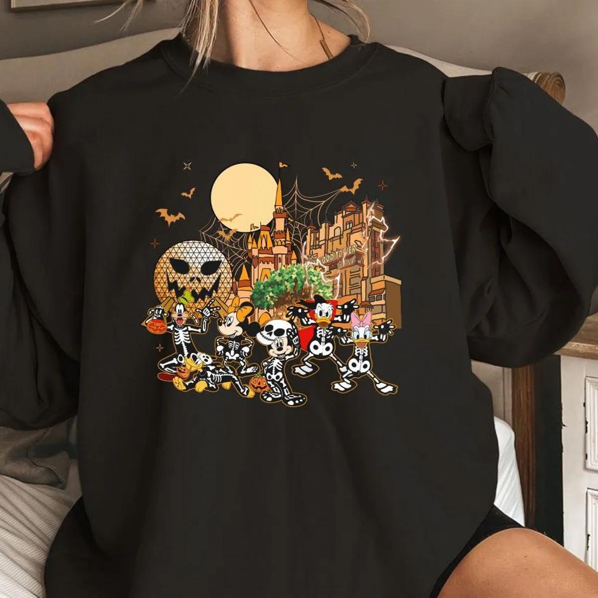 Mickey Friends Walt Disney World Halloween Shirt 1 1