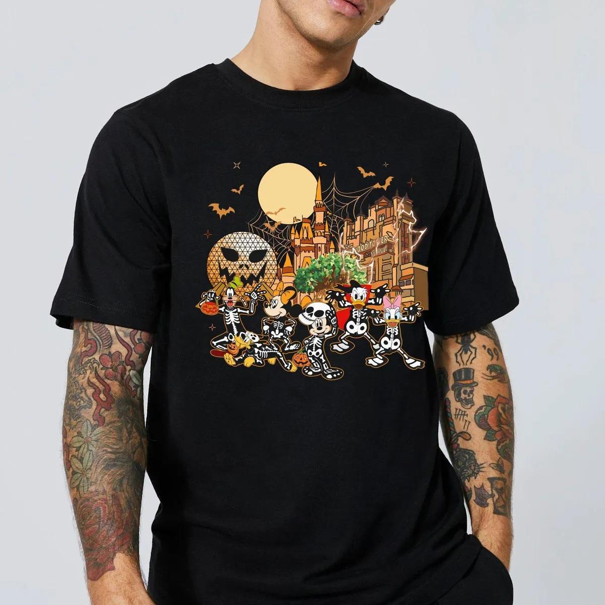 Mickey Friends Walt Disney World Halloween Shirt 2 1