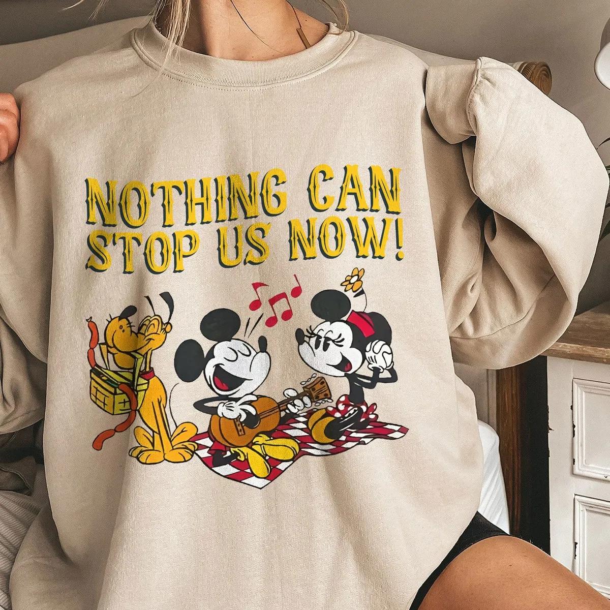 Mickey Minnie And Pluto Camping Nothing Can Stop Us Now Shirt 4 1