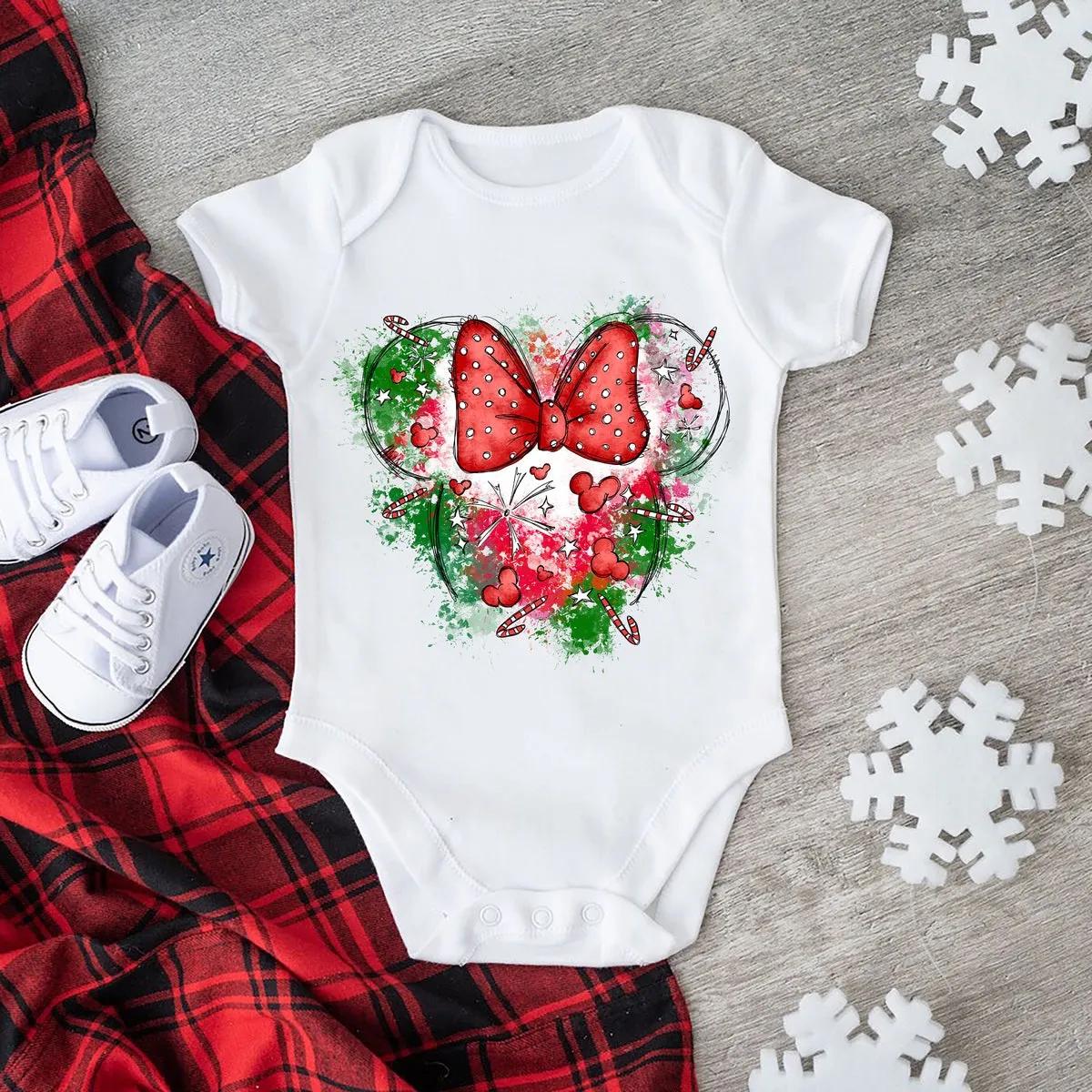 Mickey Minnie Christmas Shirt Custom Disney Family Christmas Tee 2 1