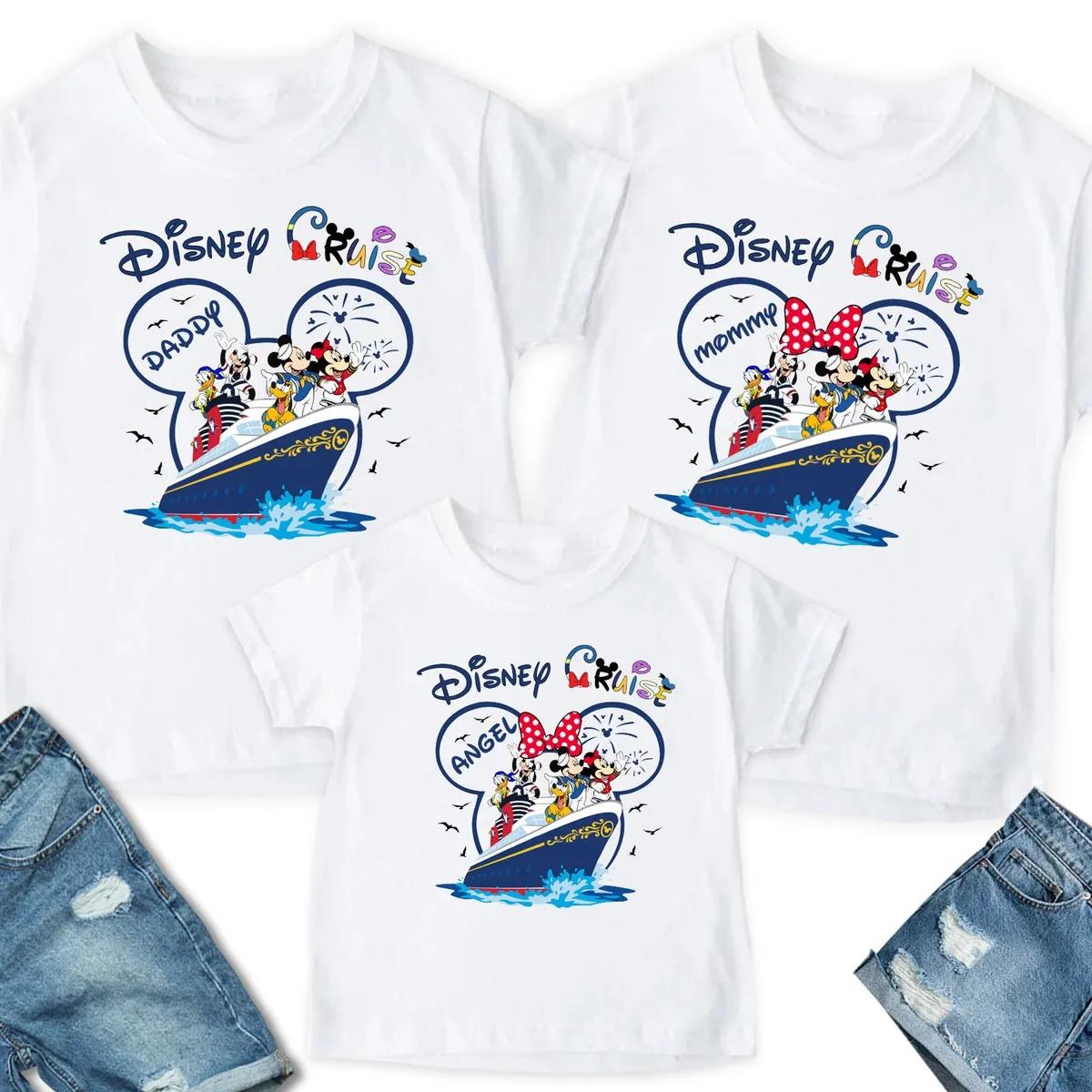 Mickey Minnie Cruise Shirt Disney Matching Family Cruise Tee 2 1