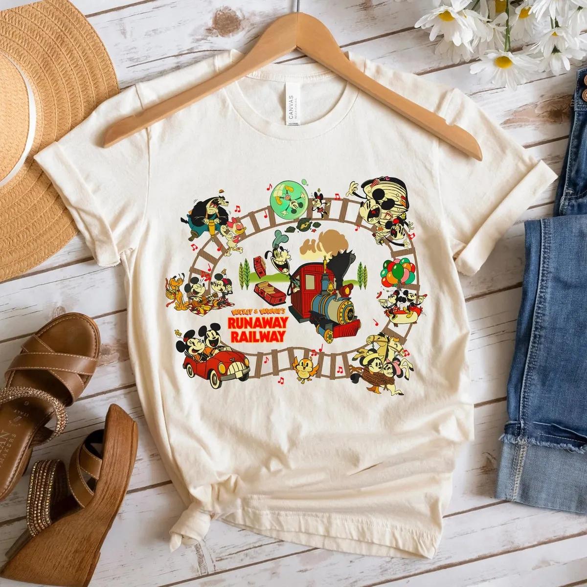 Mickey Minnie Runaway Railway Shirt 2