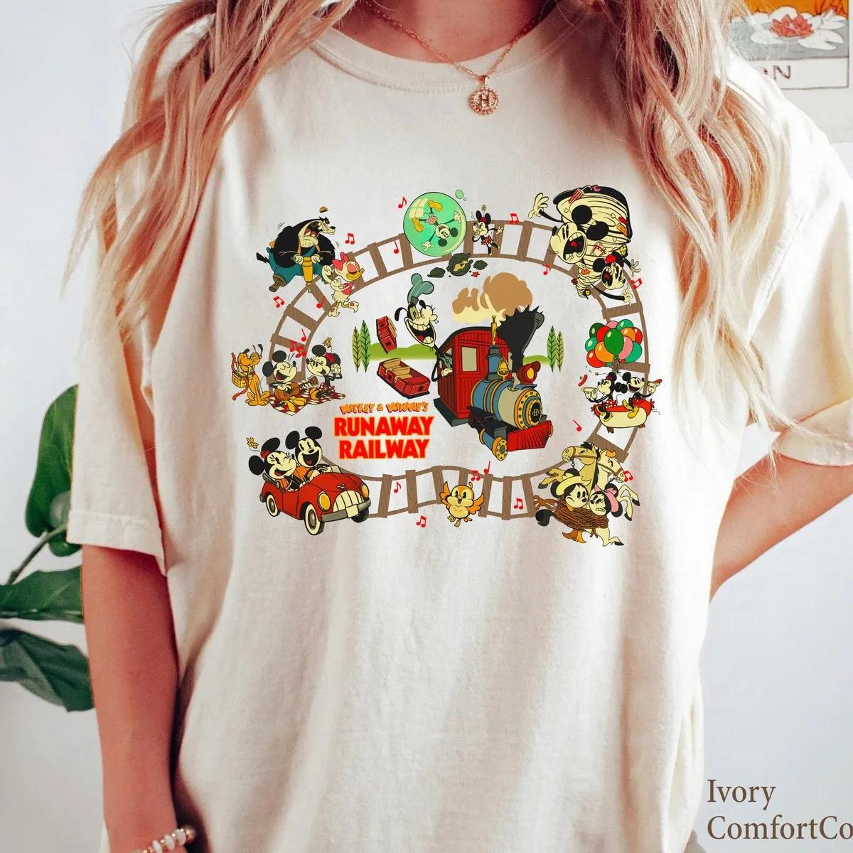 Mickey Minnie Runaway Railway Shirt 5