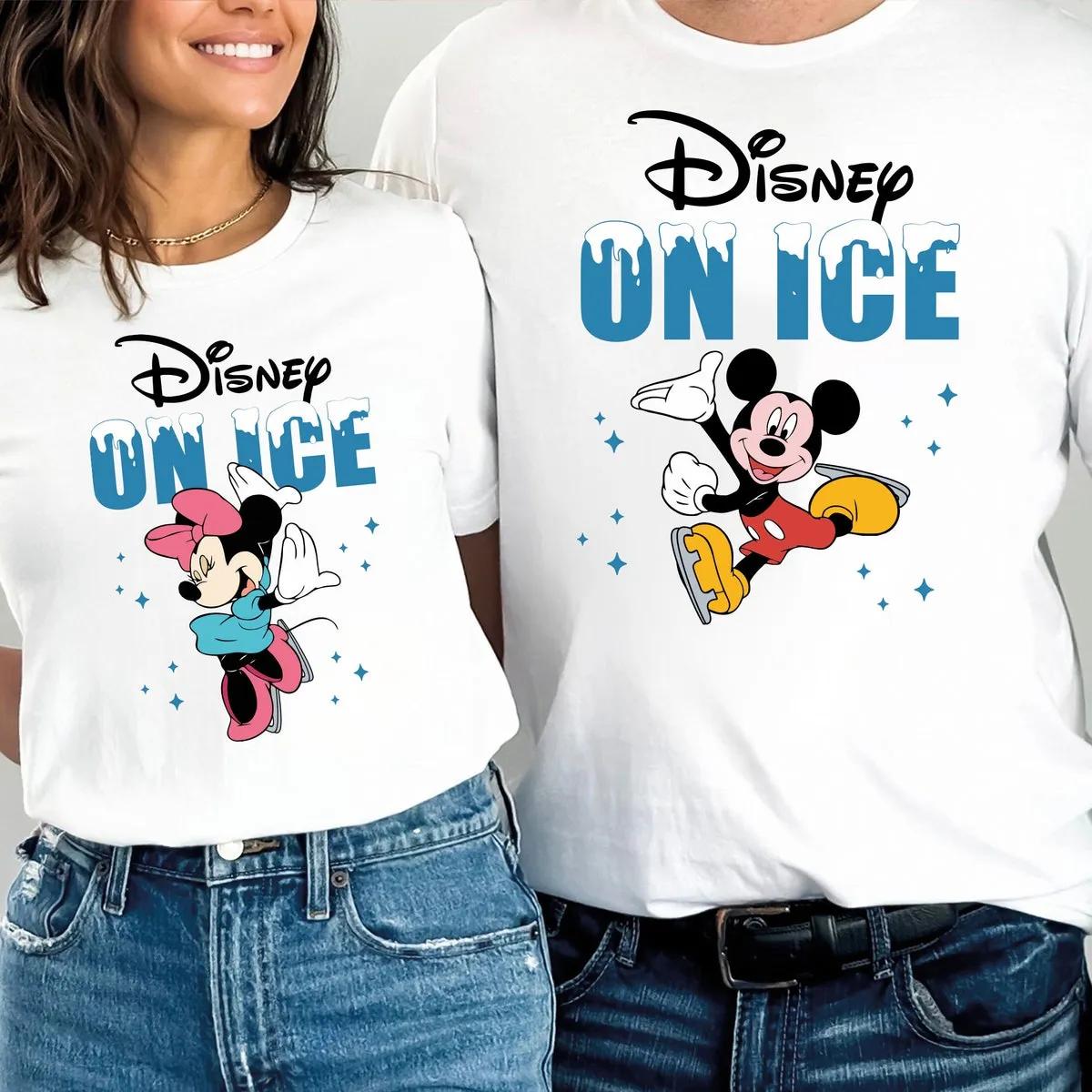 Mickey Minnie Shirt Disney Couple Matching Tee 2 1