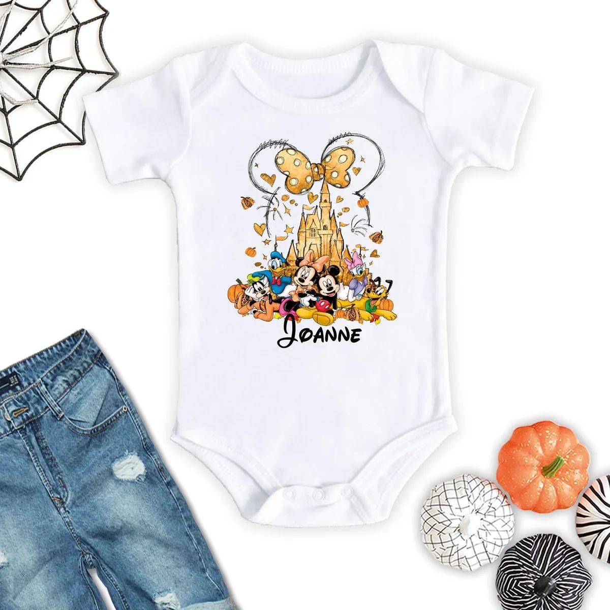 Mickey Minnie Thankful Shirt Disney Thanksgiving Tee 2 1