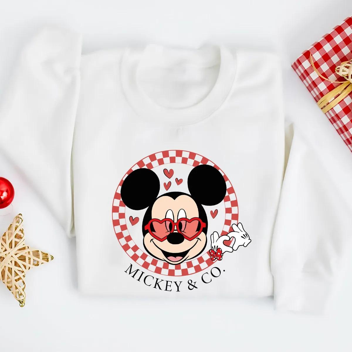 Mickey Minnie Valentine Disney Shirt 2 1