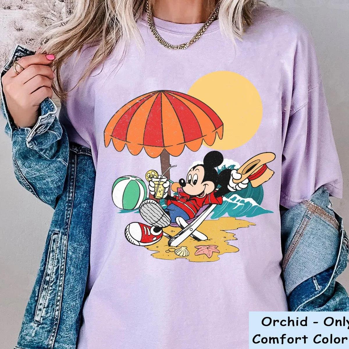 Mickey Mouse Beach Vacation Shirt 4