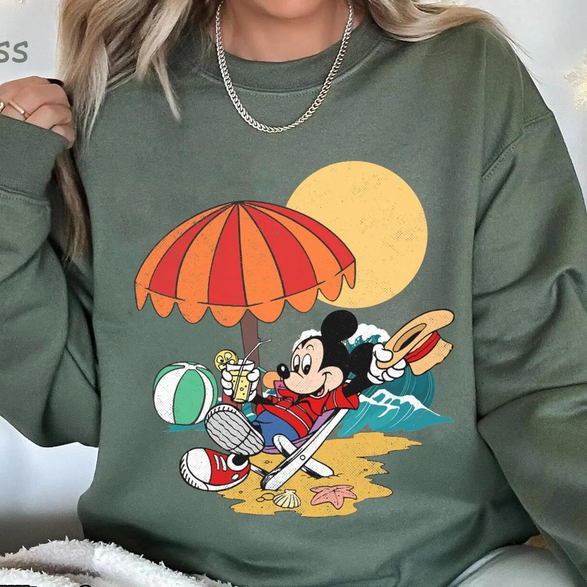 Mickey Mouse Beach Vacation Shirt 5