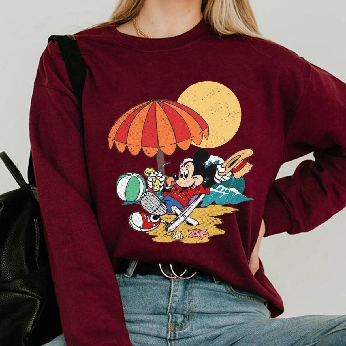 Mickey Mouse Beach Vacation Shirt 6