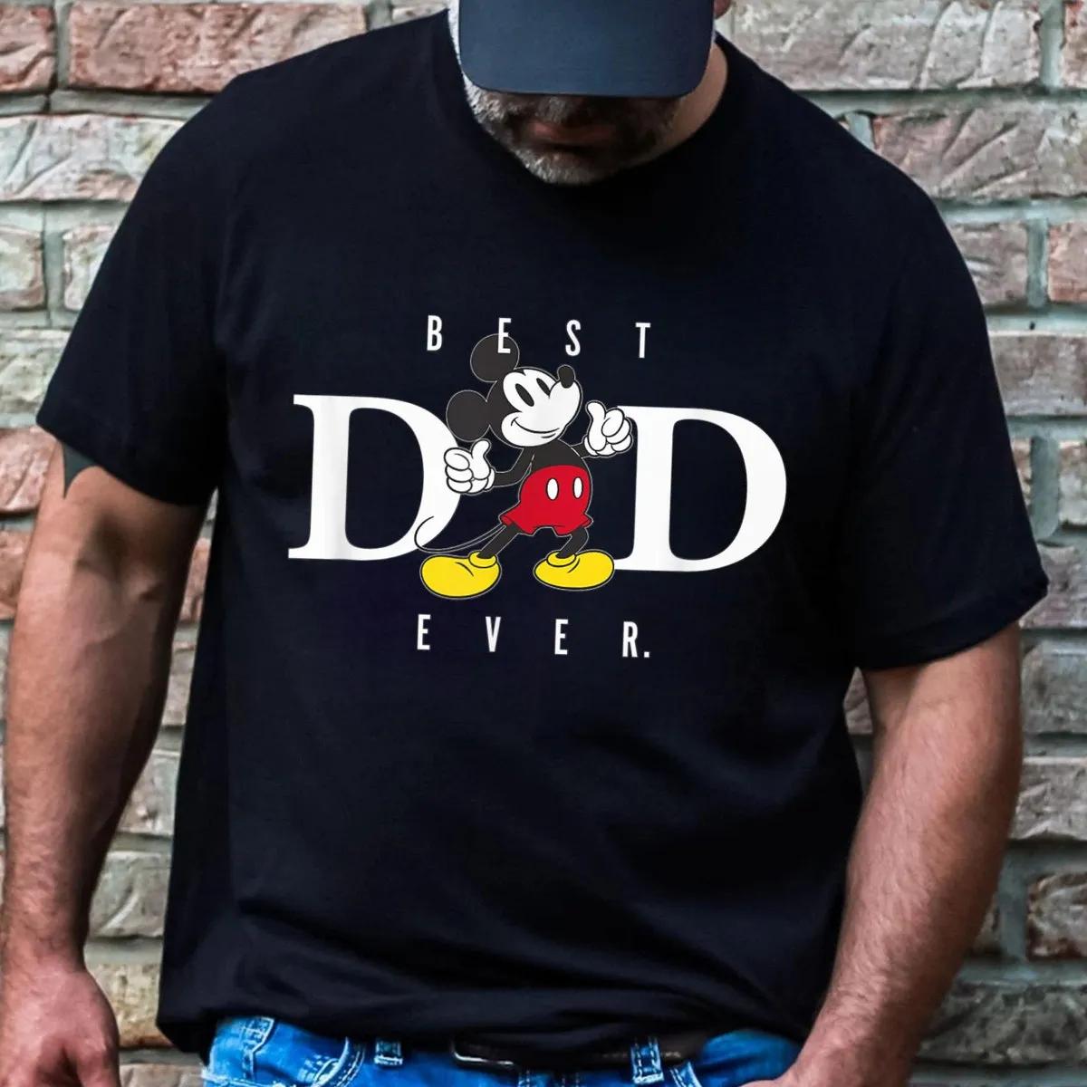 Mickey Mouse Best Dad Ever Thumbs Up Disney Shirt 1 1