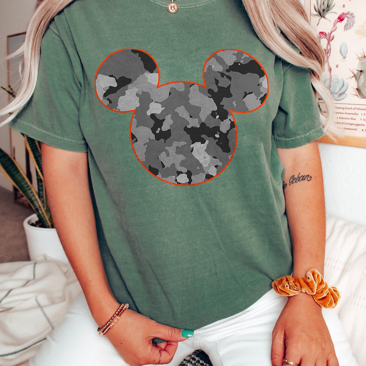 Mickey Mouse Camouflage Shirt 5 1