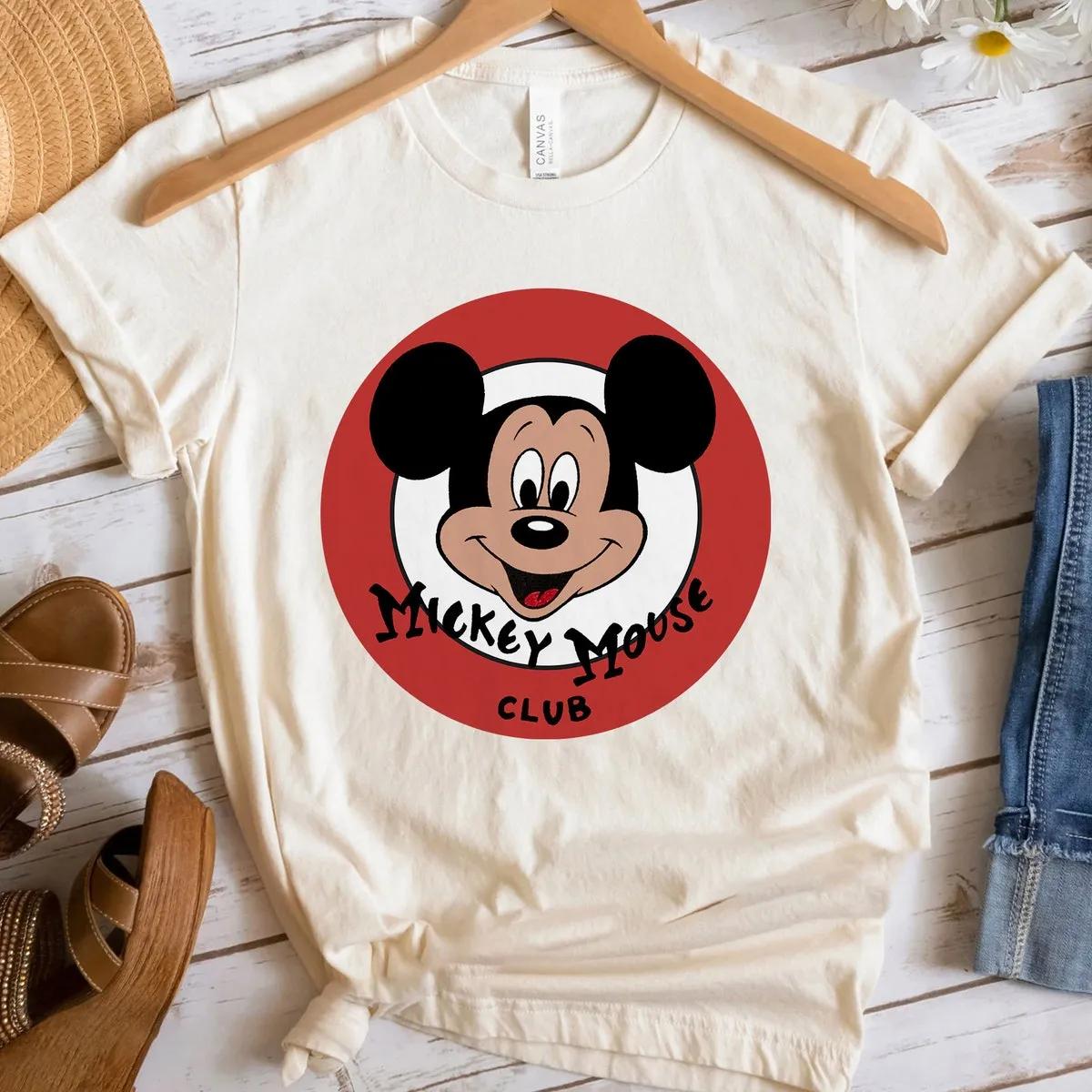 Mickey Mouse Club Group Matching Mickey And Friends Shirt 4