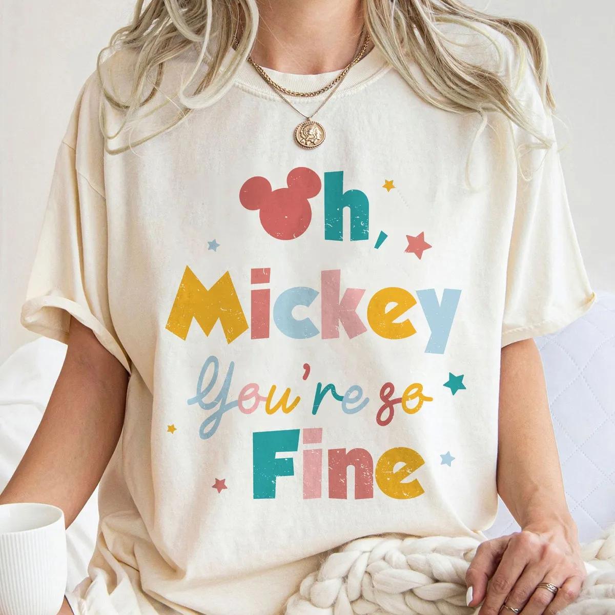 Mickey Mouse Ears Oh Youre So Fine Shirt 2