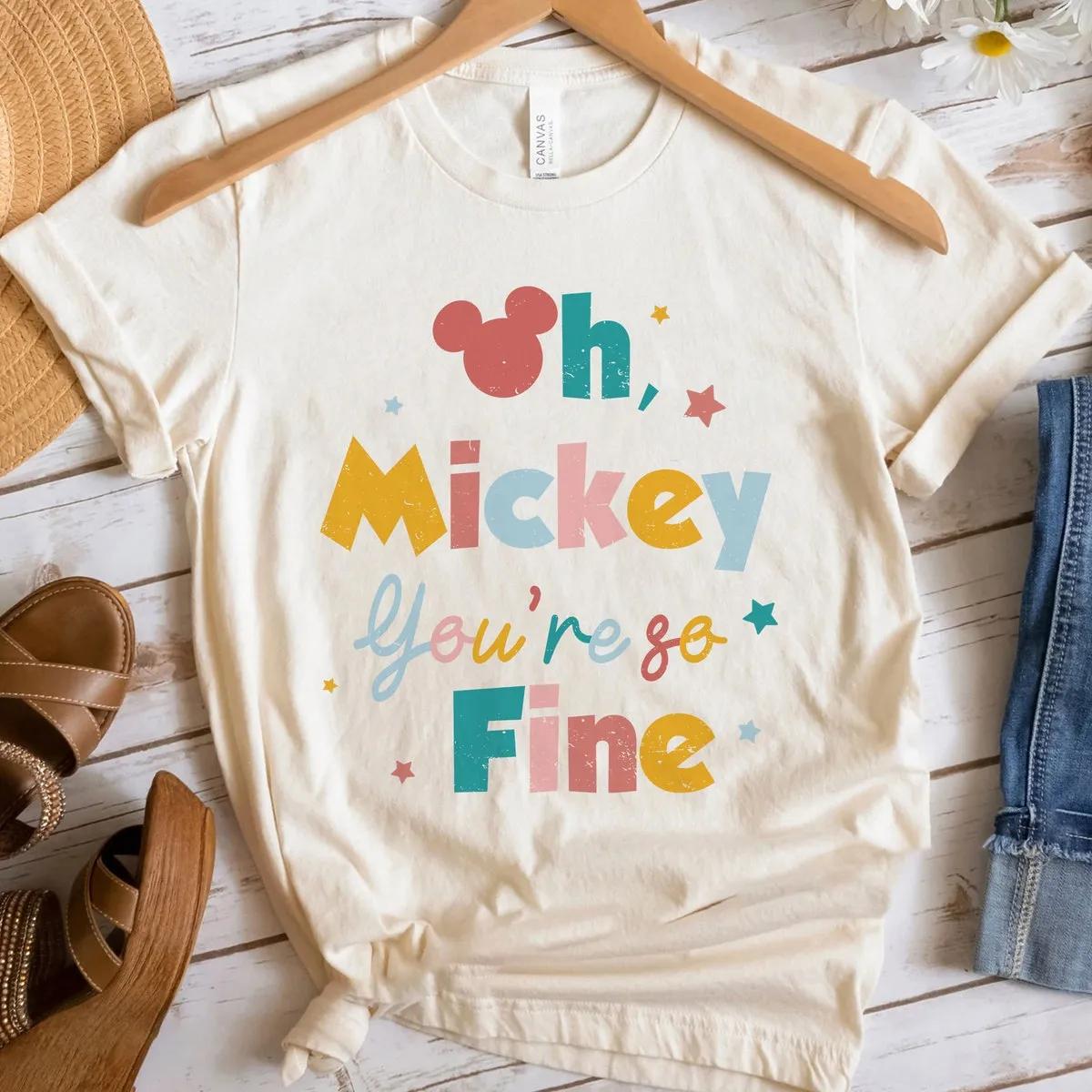 Mickey Mouse Ears Oh Youre So Fine Shirt 5