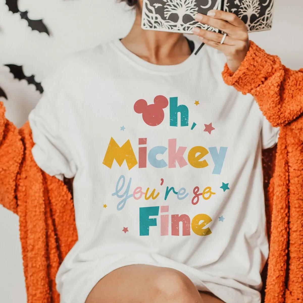 Mickey Mouse Ears Oh Youre So Fine Shirt 6