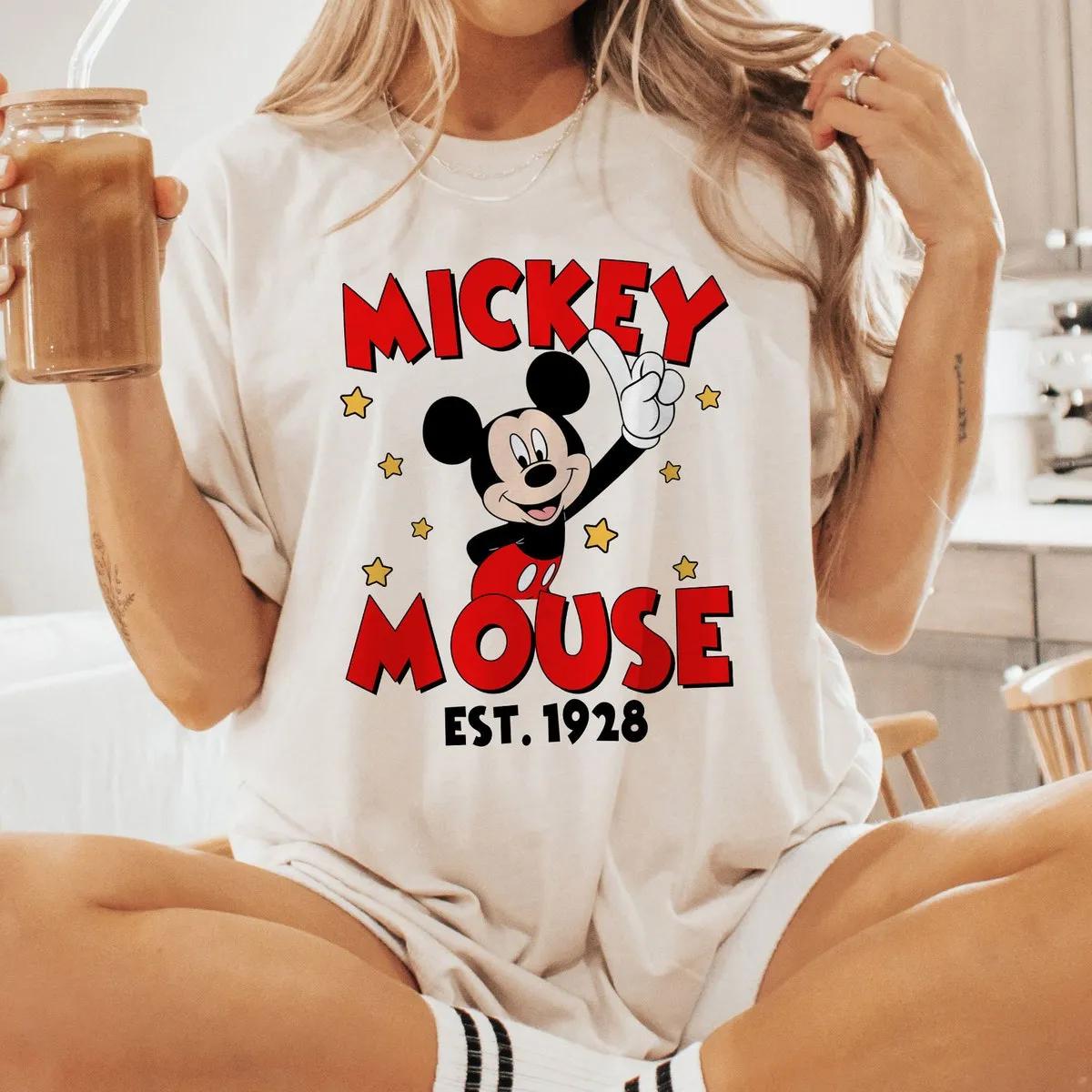 Mickey Mouse Est 1928 Vintage Shirt 2 1