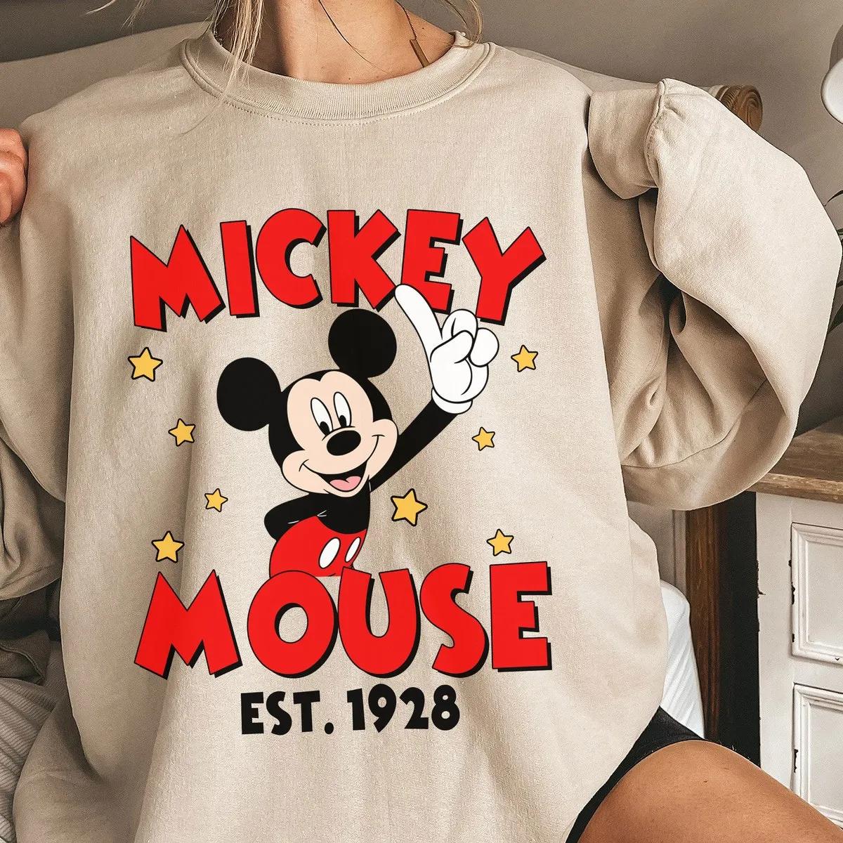 Mickey Mouse Est 1928 Vintage Shirt 5 1