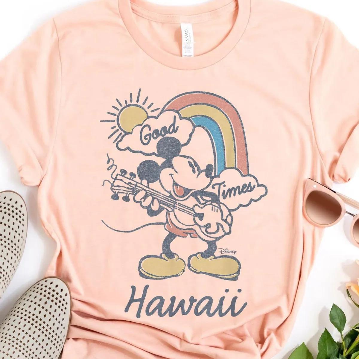 Mickey Mouse Good Times Hawaii Shirt 2