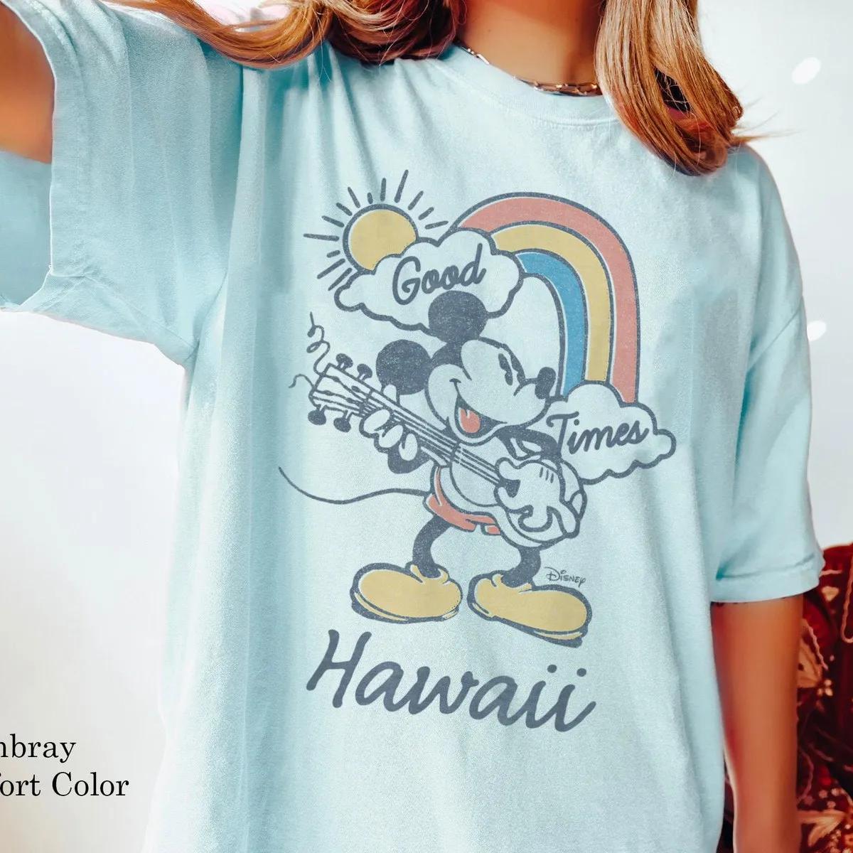 Mickey Mouse Good Times Hawaii Shirt 3