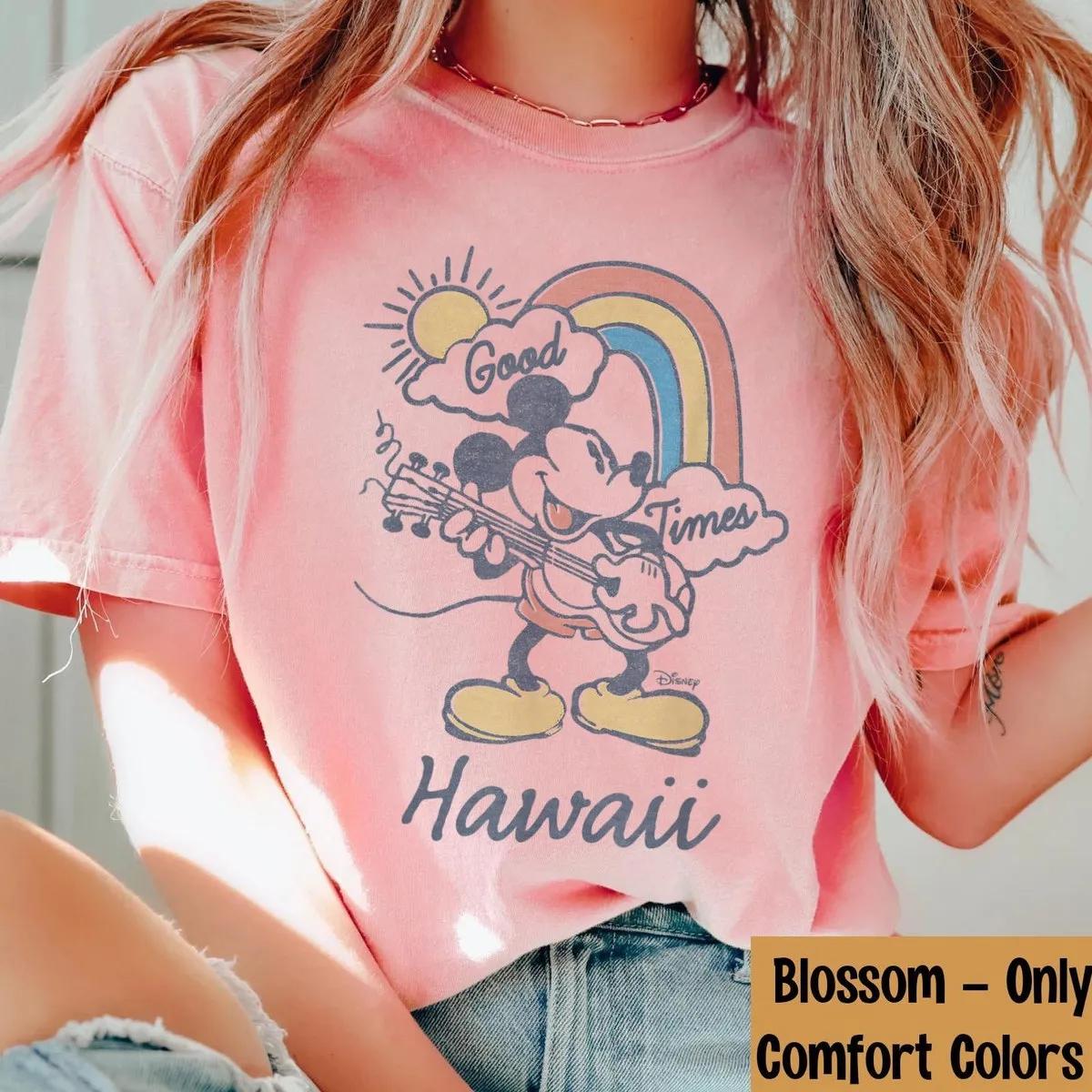 Mickey Mouse Good Times Hawaii Shirt 4