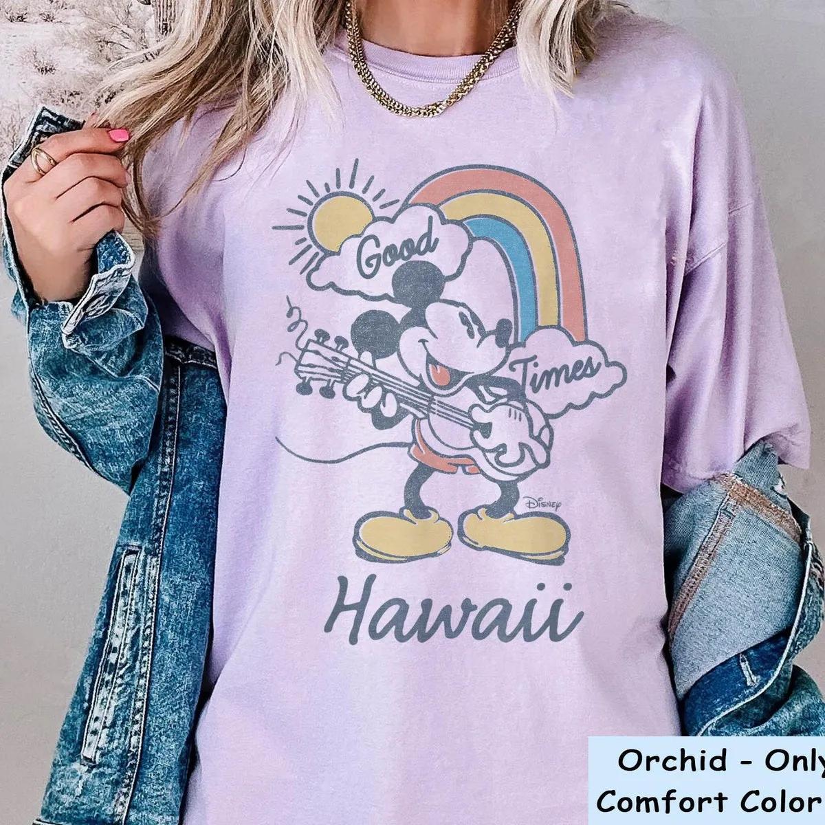 Mickey Mouse Good Times Hawaii Shirt 5