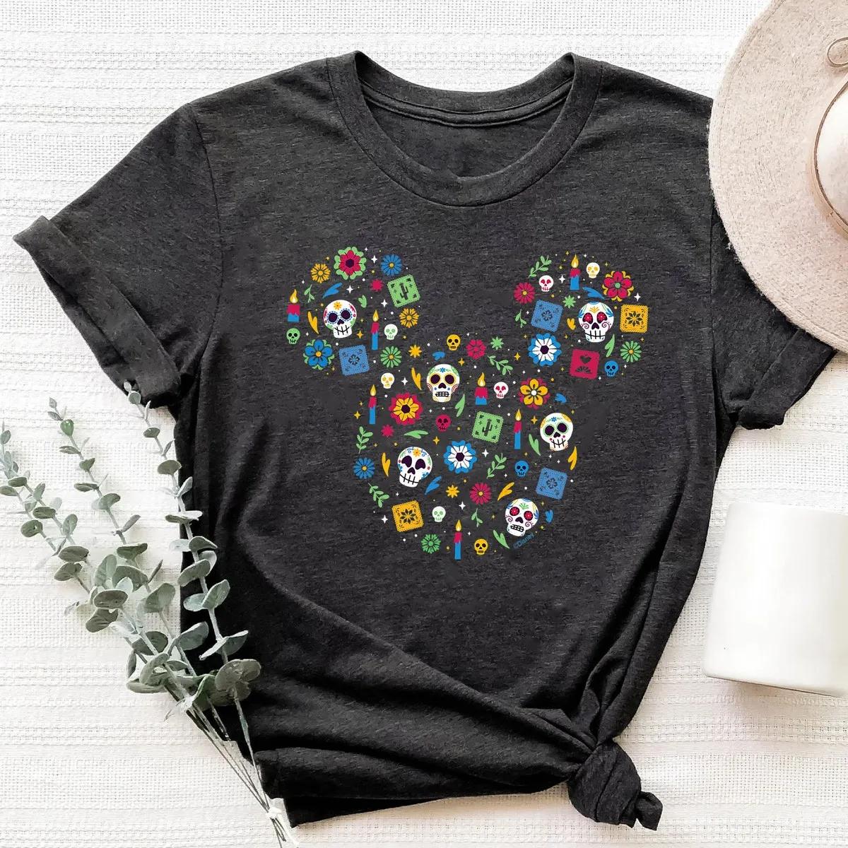 Mickey Mouse Icon Dia de los Muertos Day of the Dead Shirt 5 1