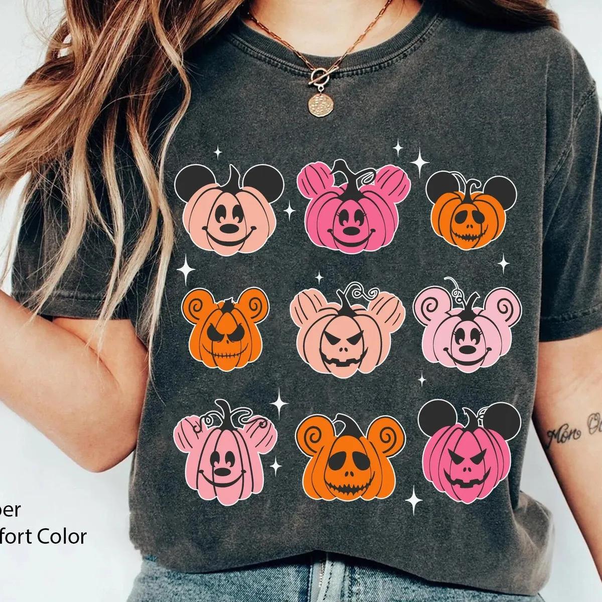 Mickey Mouse Pumpkin Ears Disney Shirt 2