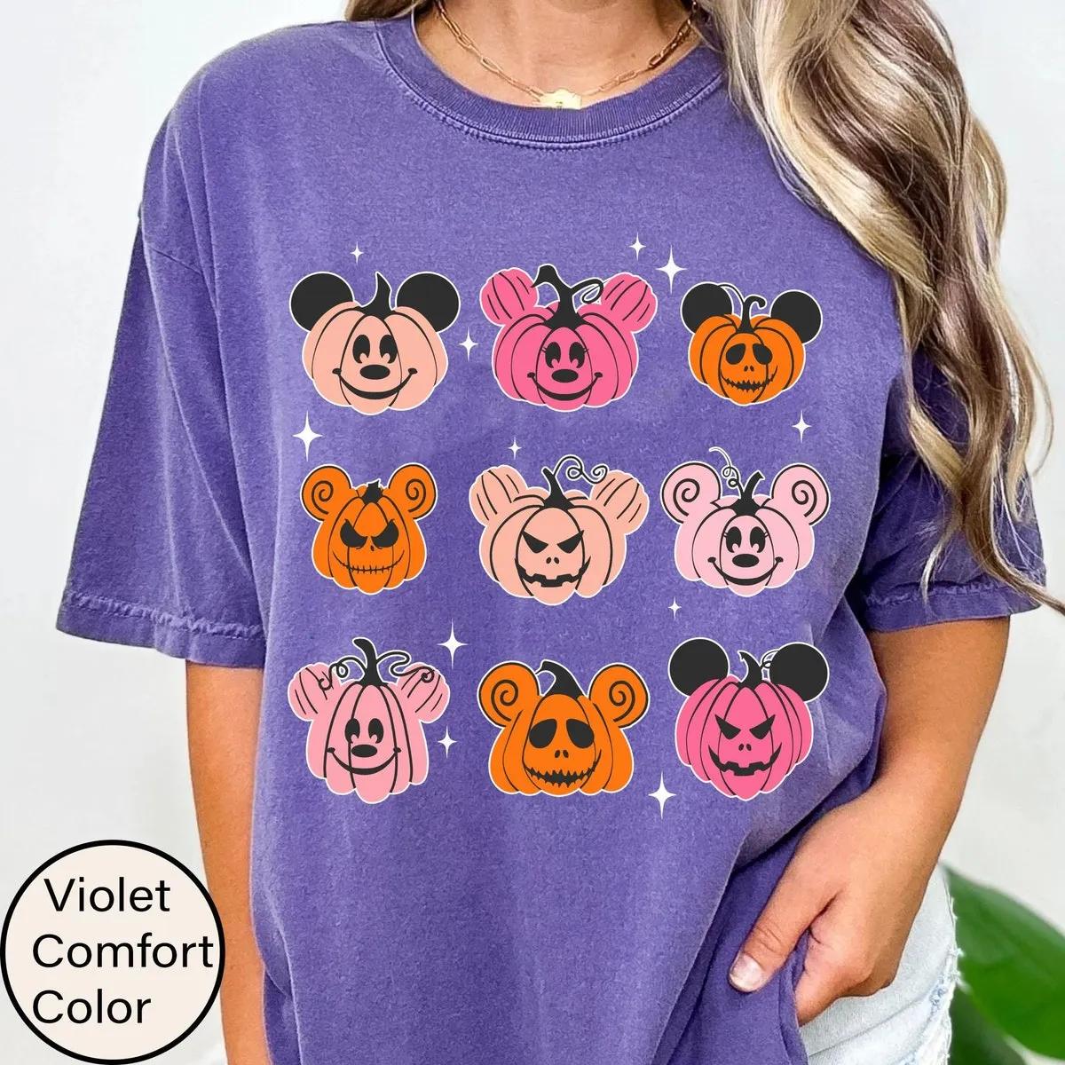 Mickey Mouse Pumpkin Ears Disney Shirt 3