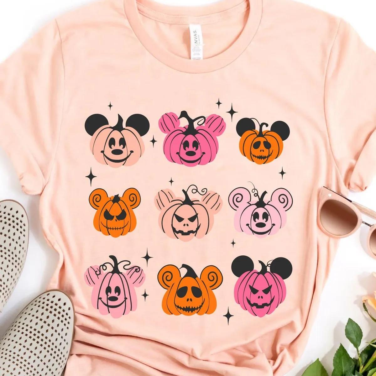 Mickey Mouse Pumpkin Ears Disney Shirt 4