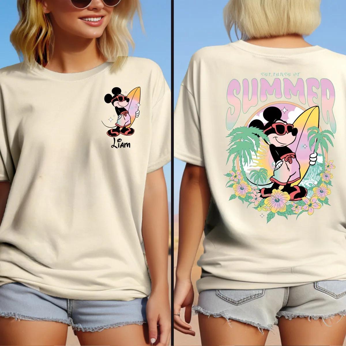 Mickey Mouse Shirt Disney Mickey Summer Tee 1 1