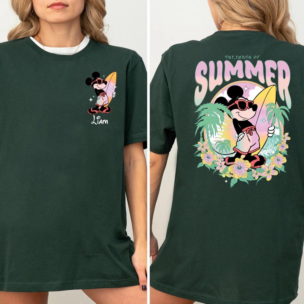 Mickey Mouse Shirt Disney Mickey Summer Tee 2 1