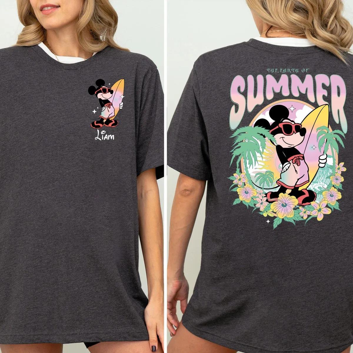 Mickey Mouse Shirt Disney Mickey Summer Tee 3 1