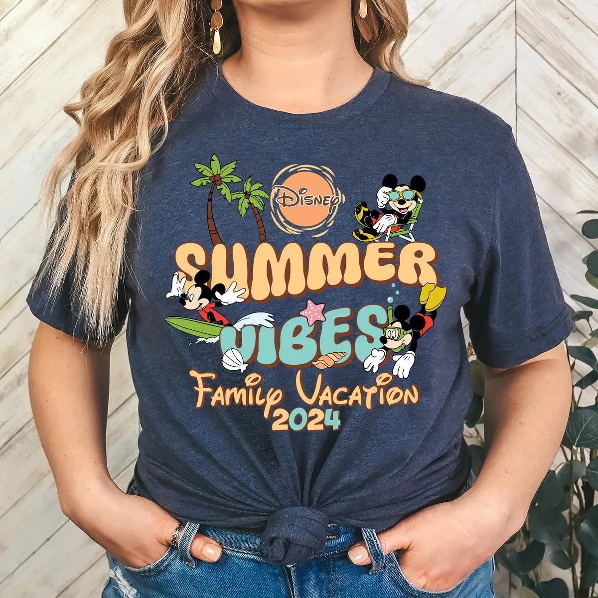 Mickey Mouse Shirt Disney Summer Vibes Tee 5 1