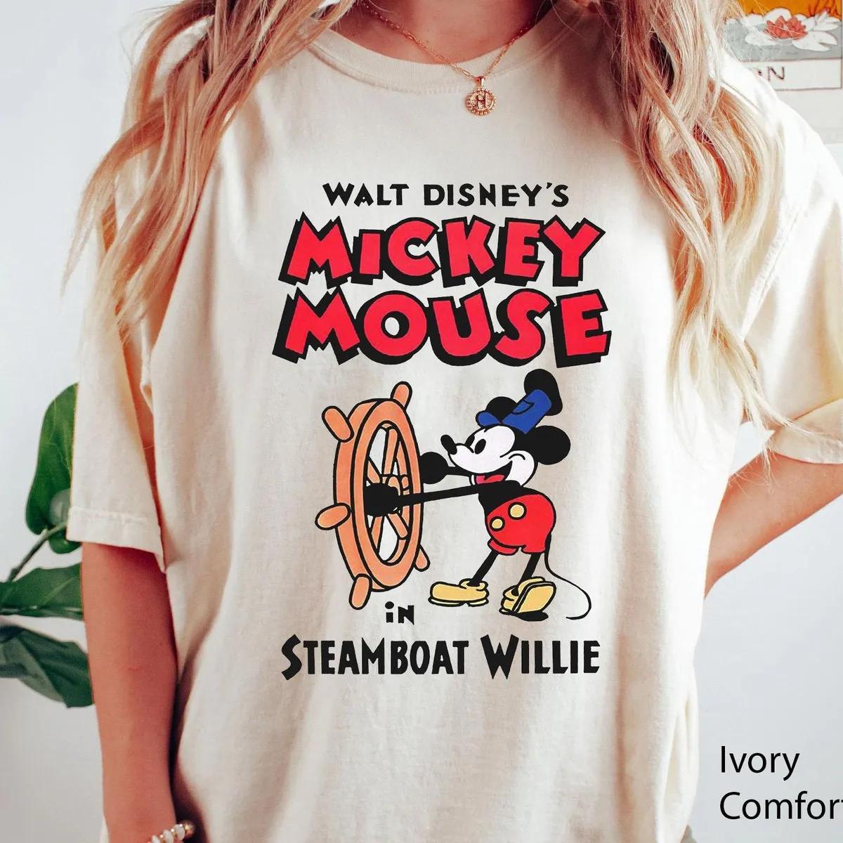 Mickey Mouse Steamboat Willie Shirt 2