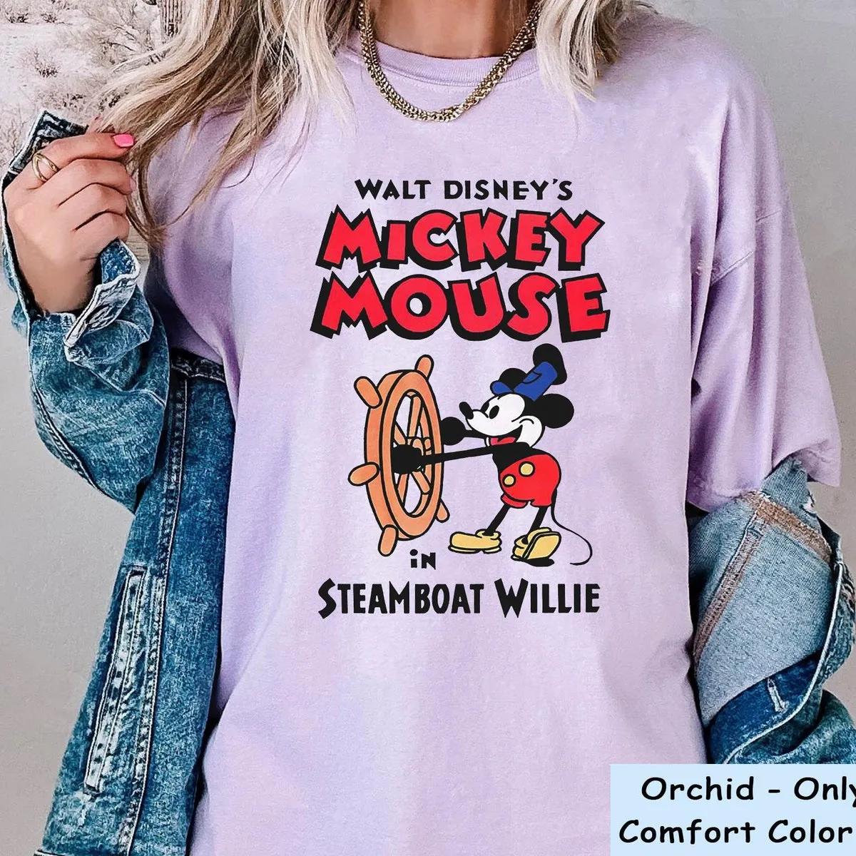 Mickey Mouse Steamboat Willie Shirt 4