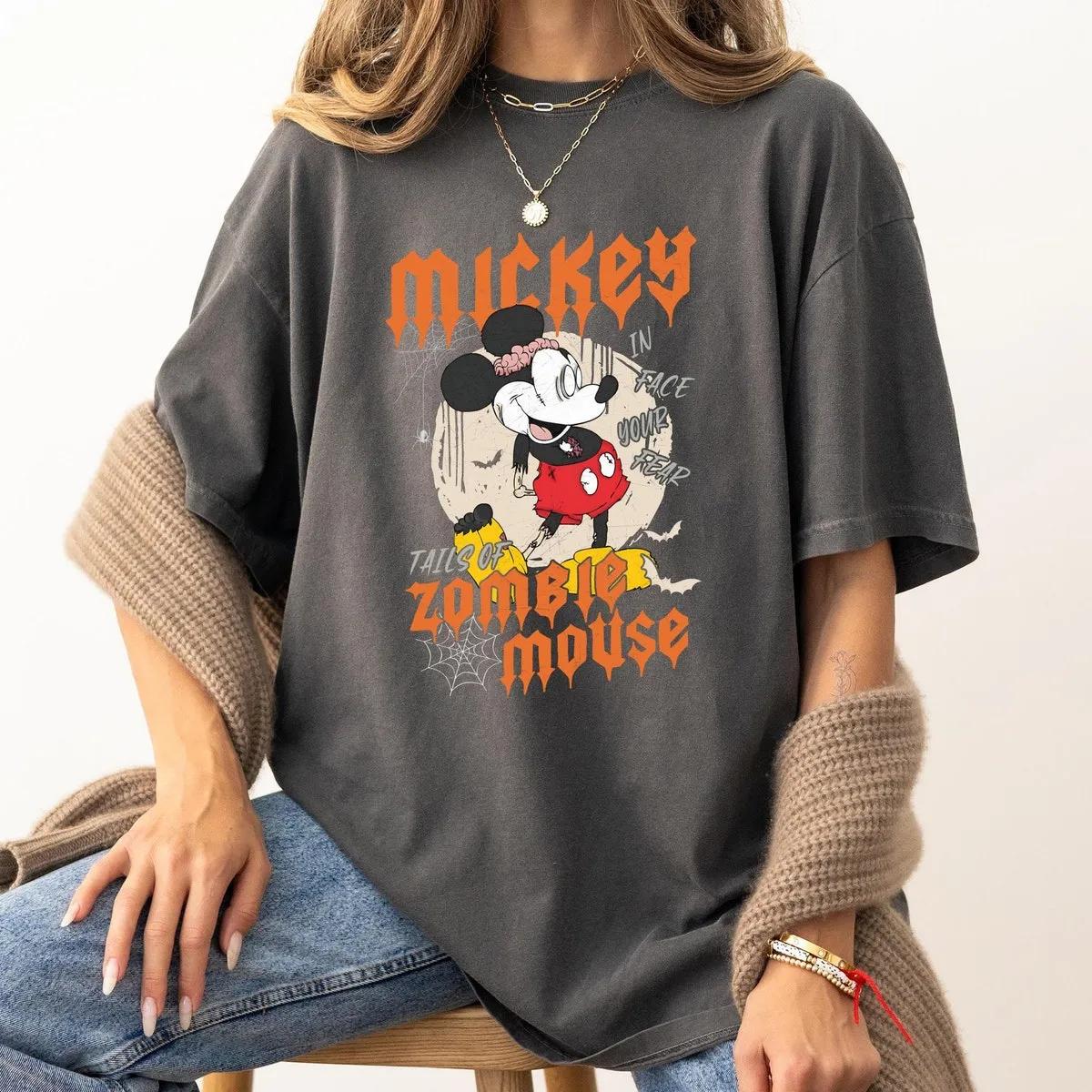 Mickey Zombie Mouse Halloween Shirt 4