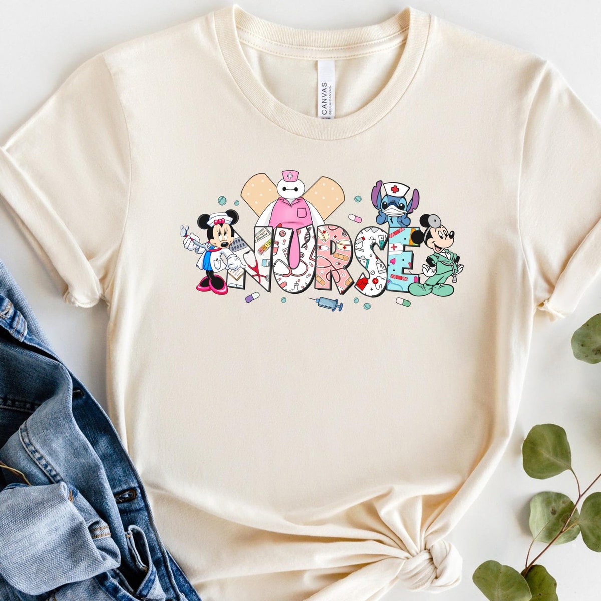 Mickey and Friends Nurse Shirt 3 1