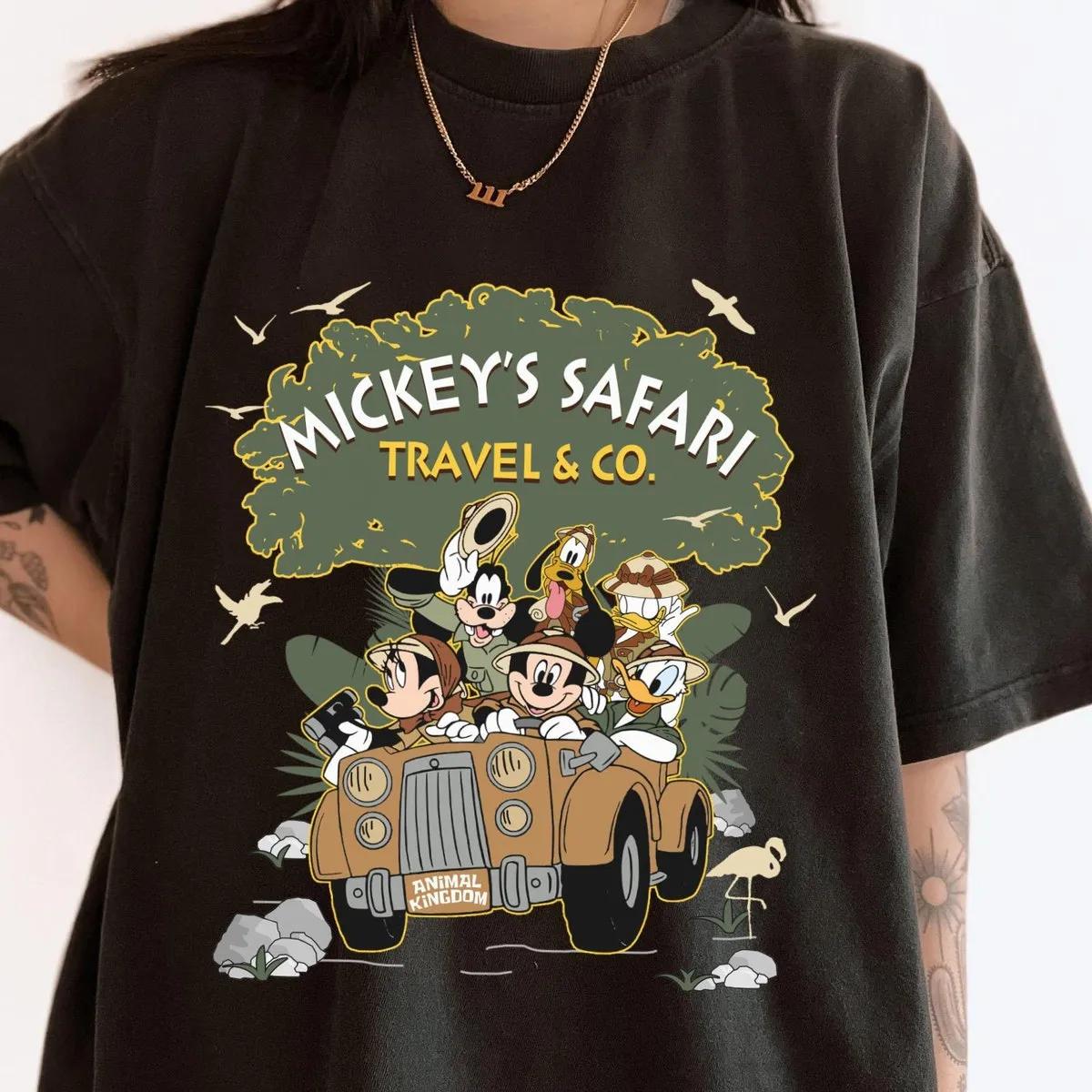 Mickey and Friends Safari Travel Shirt 1 1