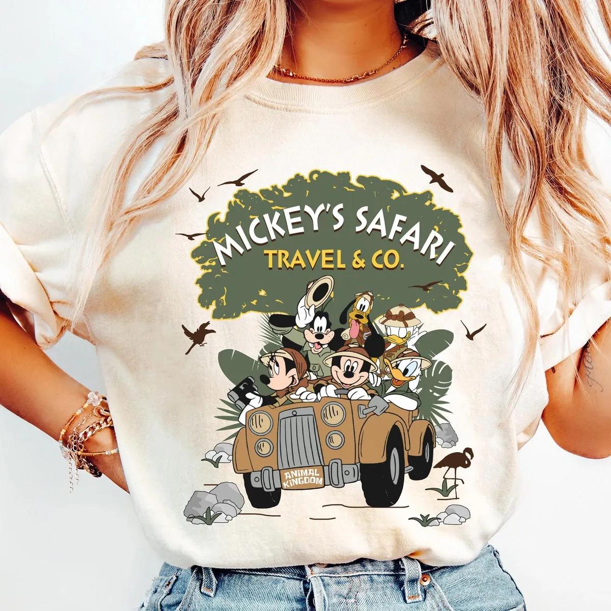 Mickey and Friends Safari Travel Shirt 2 1