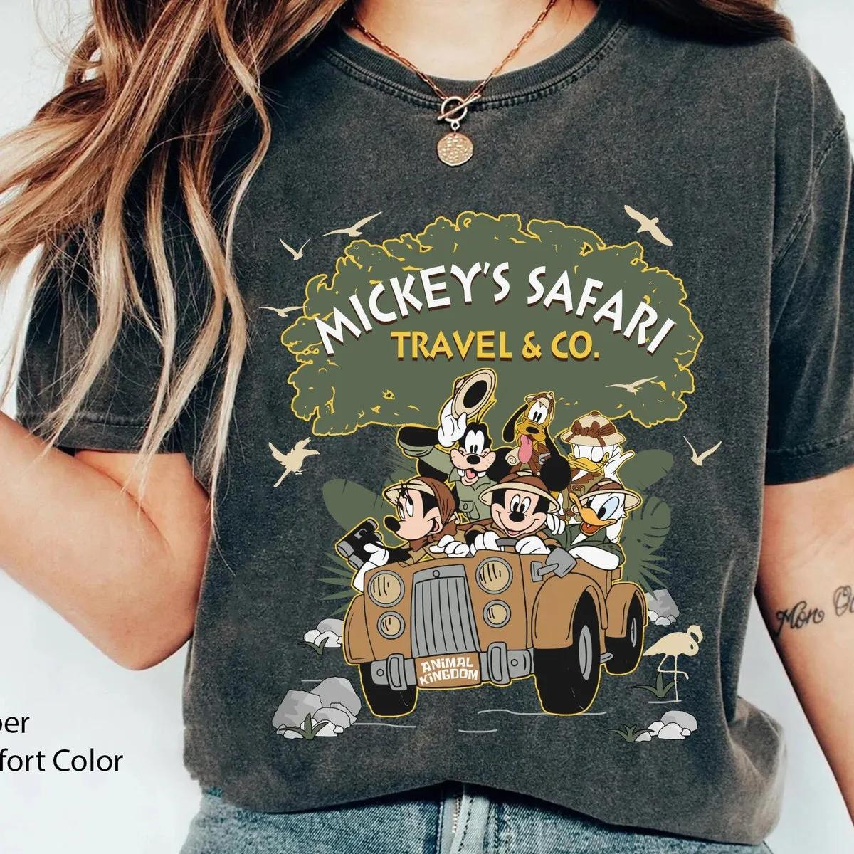 Mickey and Friends Safari Travel Shirt 3 1