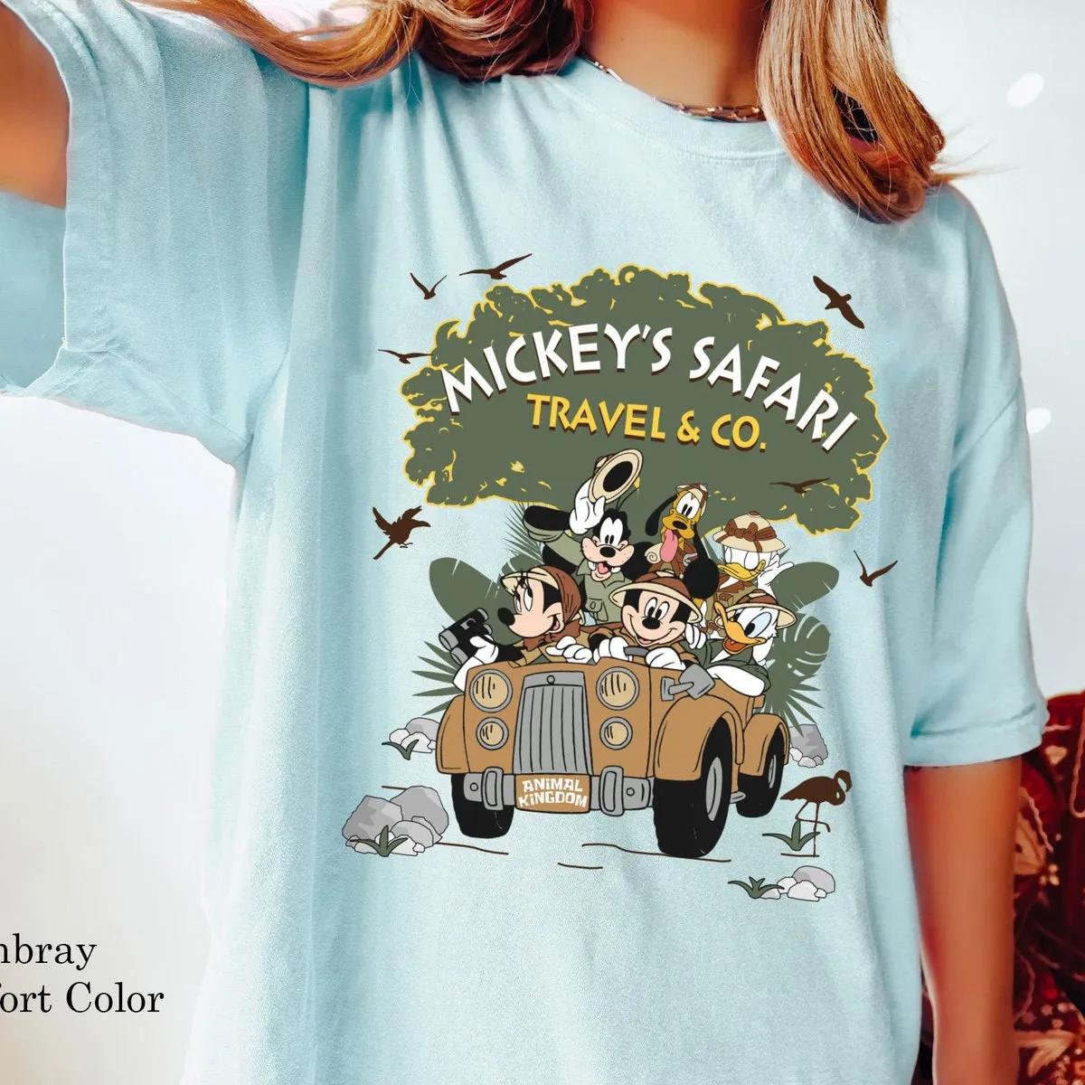 Mickey and Friends Safari Travel Shirt 4 1