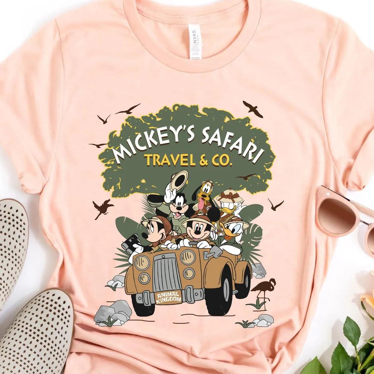 Mickey and Friends Safari Travel Shirt 5 1