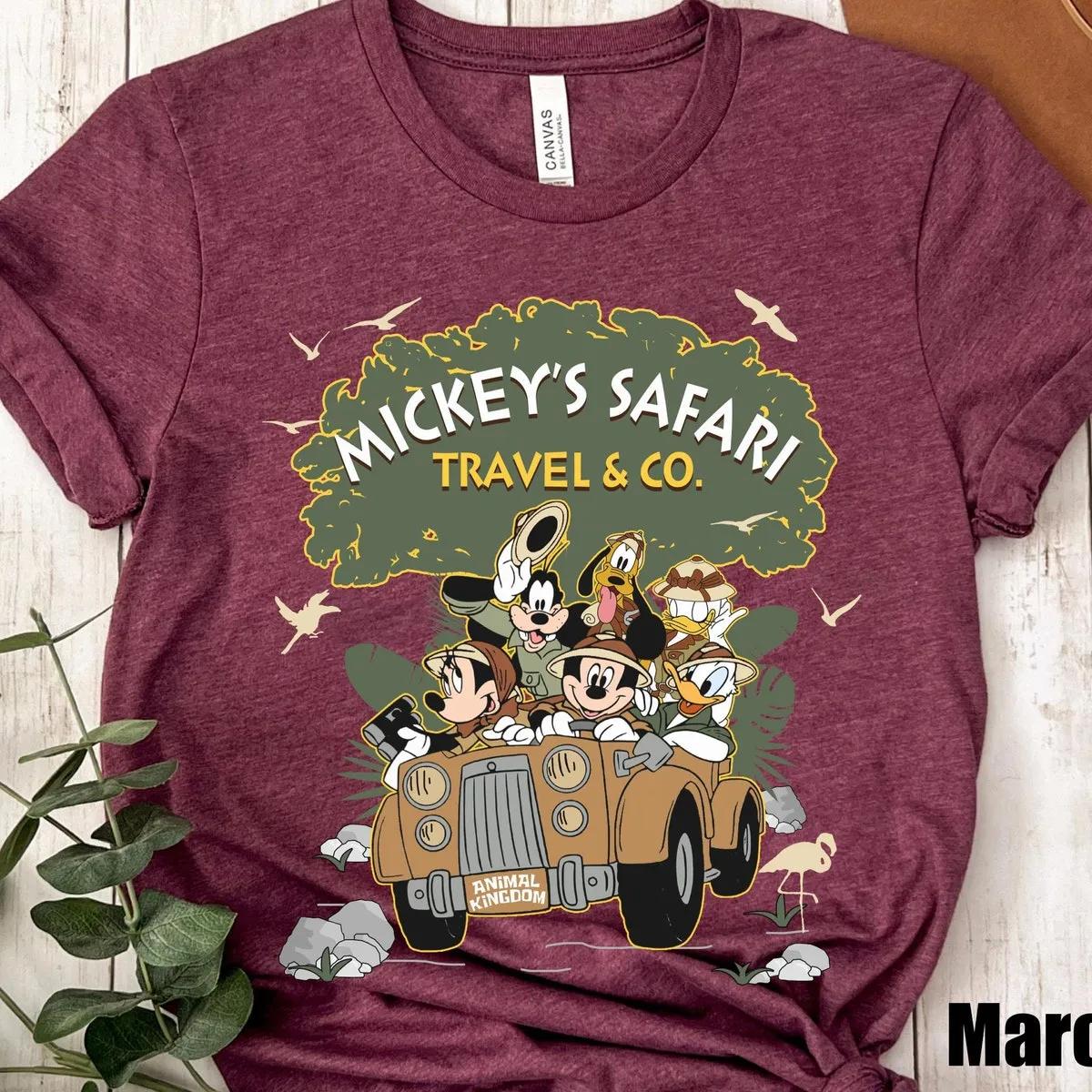 Mickey and Friends Safari Travel Shirt 6 1