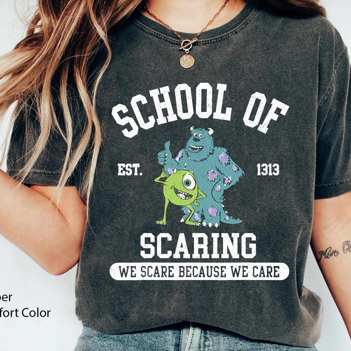 Mike And Sully School Of Scaring Est 1313 Shirt 1 1