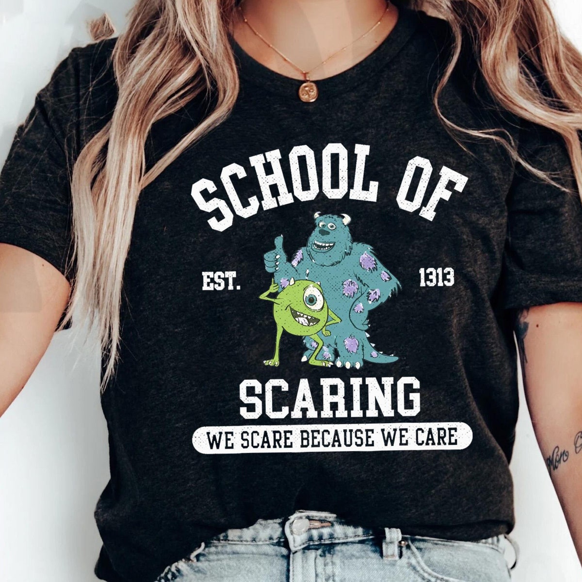 Mike And Sully School Of Scaring Est 1313 Shirt 2 1