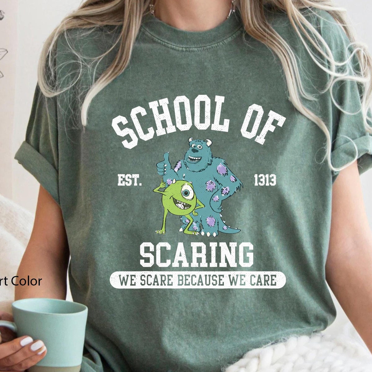 Mike And Sully School Of Scaring Est 1313 Shirt 4 1